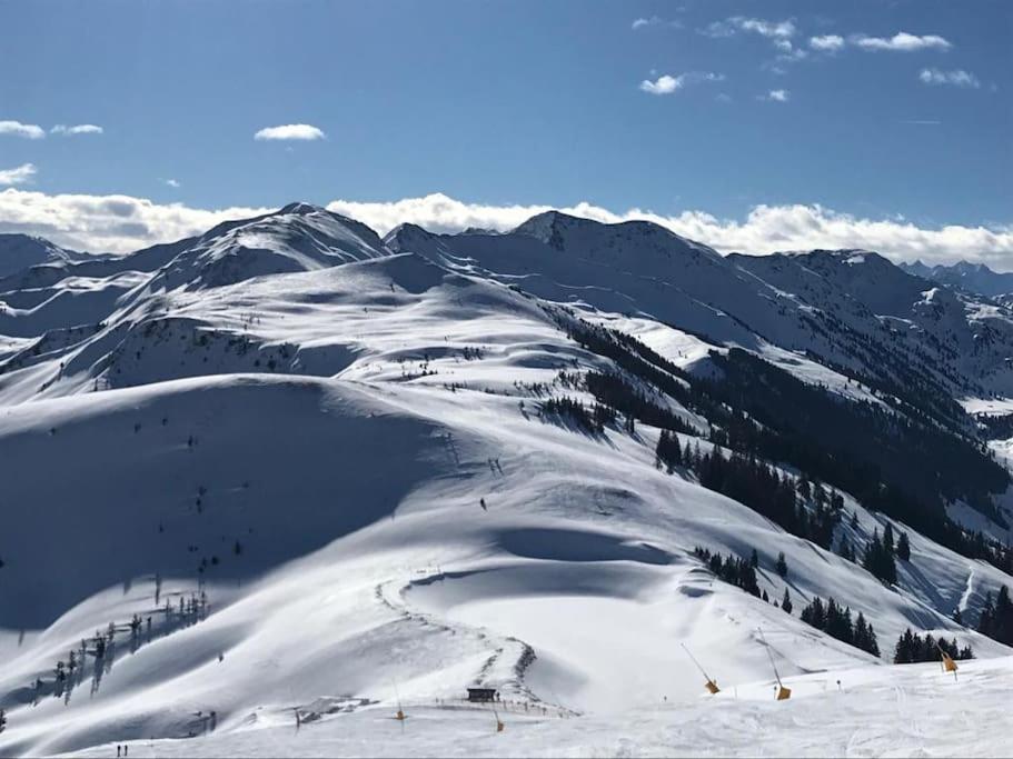 Ferienhaus Zillertal Panorama Blick Balkon Sauna Zellberg Dış mekan fotoğraf