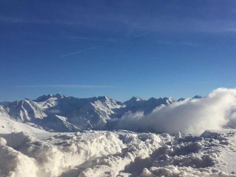 Ferienhaus Zillertal Panorama Blick Balkon Sauna Zellberg Dış mekan fotoğraf
